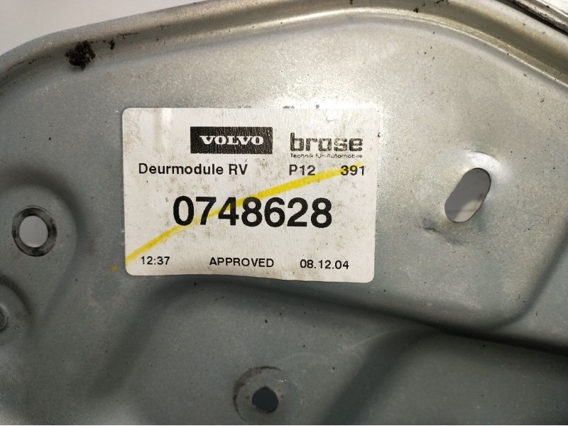 Recambio de elevalunas delantero derecho para volvo v50 (545) 2.0 d referencia OEM IAM 0748628 5P 2004