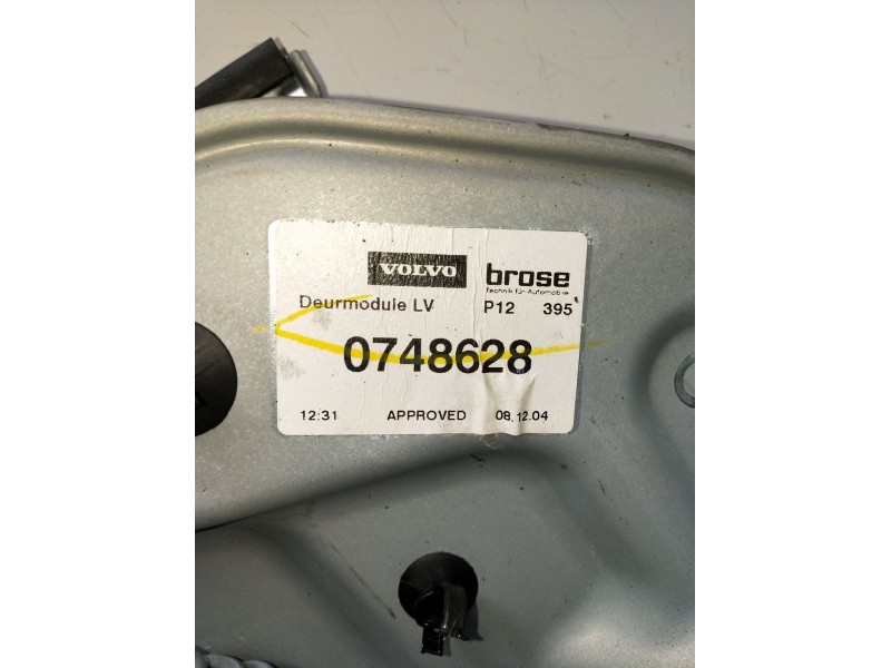 Recambio de elevalunas delantero izquierdo para volvo v50 (545) 2.0 d referencia OEM IAM 0748628 5P 2004