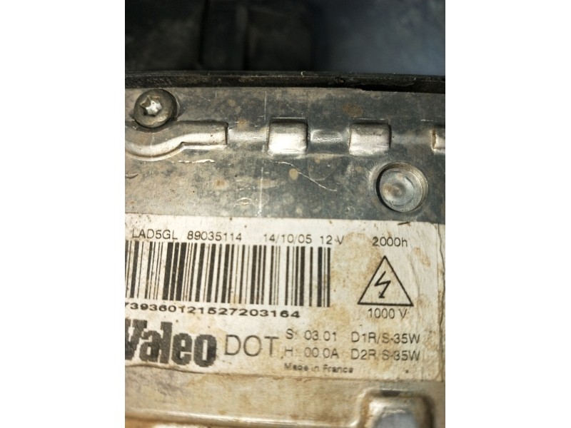 Recambio de faro derecho para peugeot 607 (9d, 9u) 2.7 hdi 24v referencia OEM IAM 89035114 XENON VER FOTOS PATILLA ROTA 2004
