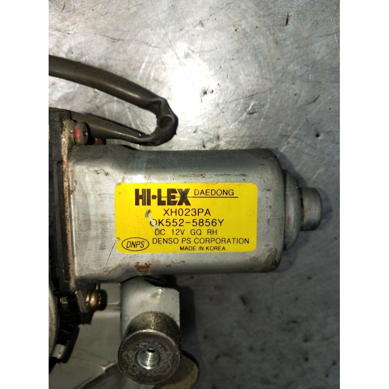 Recambio de elevalunas delantero derecho para kia carnival ii (gq) 2.9 crdi referencia OEM IAM 0K5525856Y 5P 2001