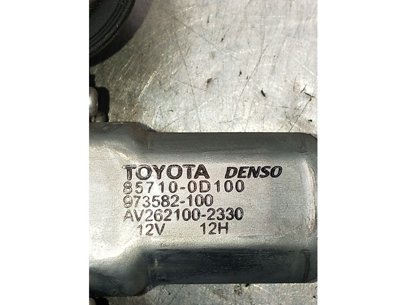 Recambio de elevalunas delantero derecho para toyota yaris (_p9_) 1.3 vvt-i (scp90_) referencia OEM IAM 857100D100 3P 2005