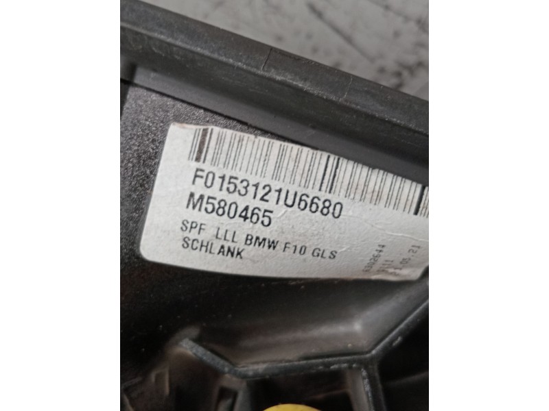 Recambio de retrovisor izquierdo para bmw 5 (f10) 520 d referencia OEM IAM F0153121U6680 M580465 2014