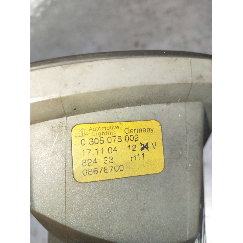 Recambio de faro antiniebla derecho para volvo v50 (545) 2.0 d referencia OEM IAM 0305075002 08678700 VER FOTOS 2004