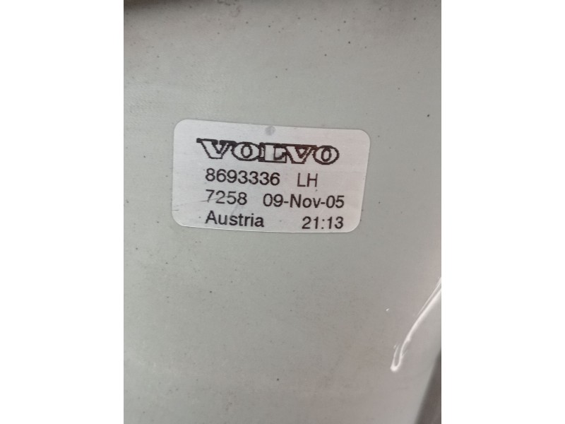 Recambio de faro antiniebla izquierdo para volvo s60 i (384) d5 referencia OEM IAM 8693336  2000