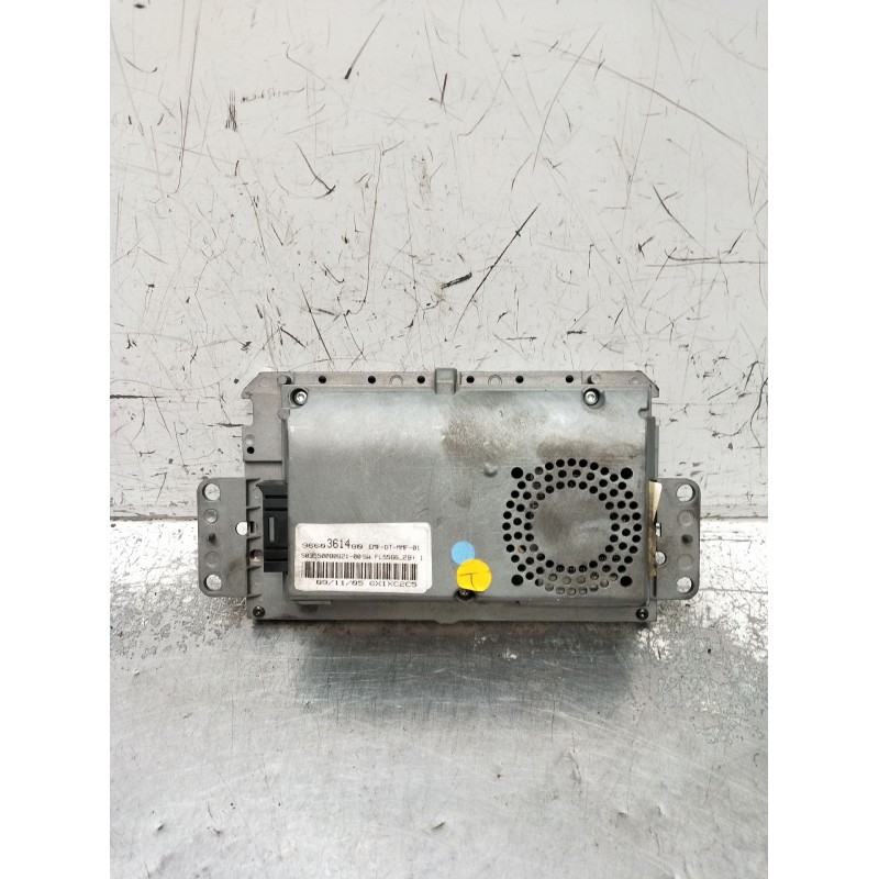 Recambio de pantalla multifuncion para peugeot 607 (9d, 9u) 2.7 hdi 24v referencia OEM IAM 9660361480  2004