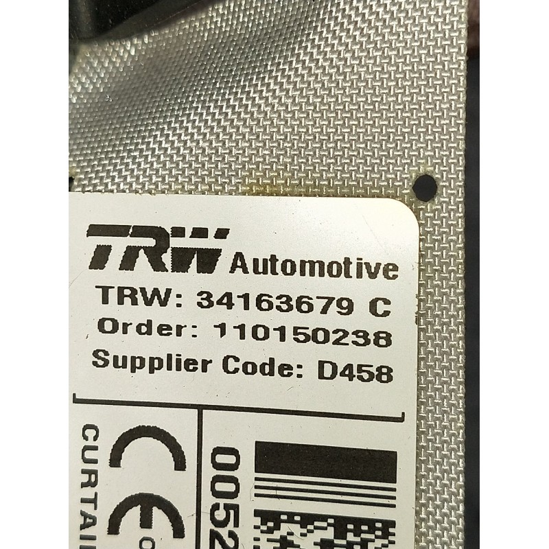 Recambio de airbag cortina delantero izquierdo para fiat panda (312_, 319_) 1.2 (312pxa1a) referencia OEM IAM 34163679C  2012