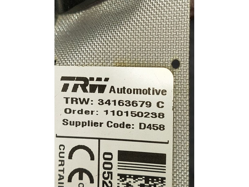Recambio de airbag cortina delantero izquierdo para fiat panda (312_, 319_) 1.2 (312pxa1a) referencia OEM IAM 34163679C  2012