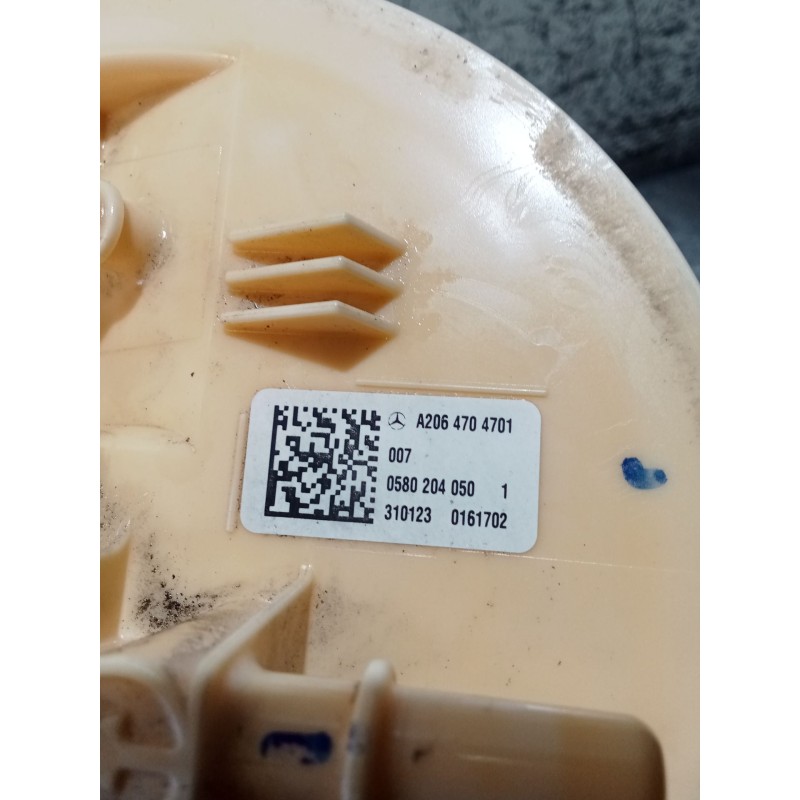 Recambio de bomba combustible para mercedes-benz clase c (w206) c 200 d (206.003) referencia OEM IAM A206704701 058020405 