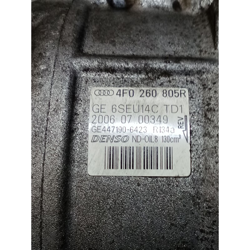 Recambio de compresor aire acondicionado para audi a6 c6 (4f2) 3.2 fsi quattro referencia OEM IAM 4F0260805R 4471906423 