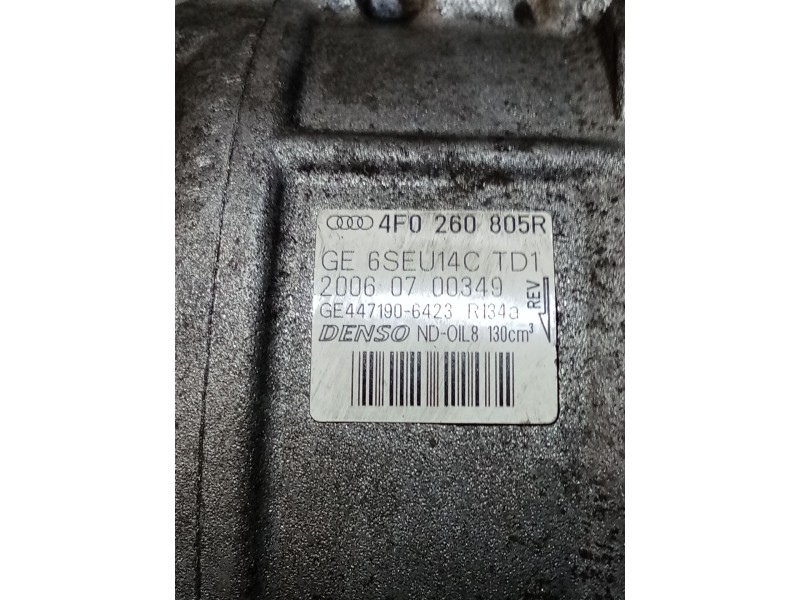 Recambio de compresor aire acondicionado para audi a6 c6 (4f2) 3.2 fsi quattro referencia OEM IAM 4F0260805R 4471906423 