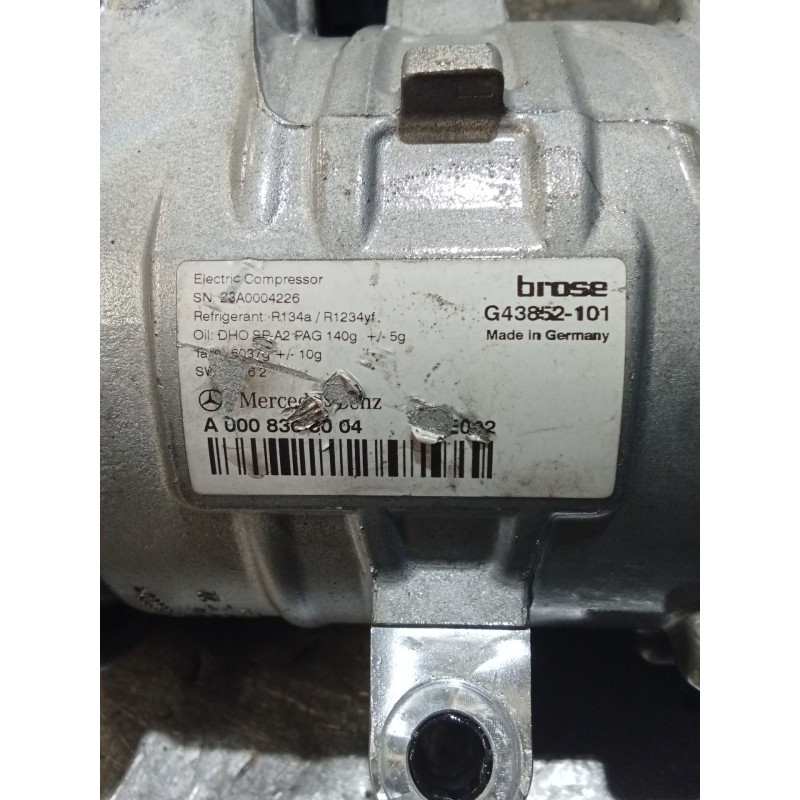Recambio de compresor aire acondicionado para mercedes-benz clase c (w206) c 200 d (206.003) referencia OEM IAM A0008308004 G438