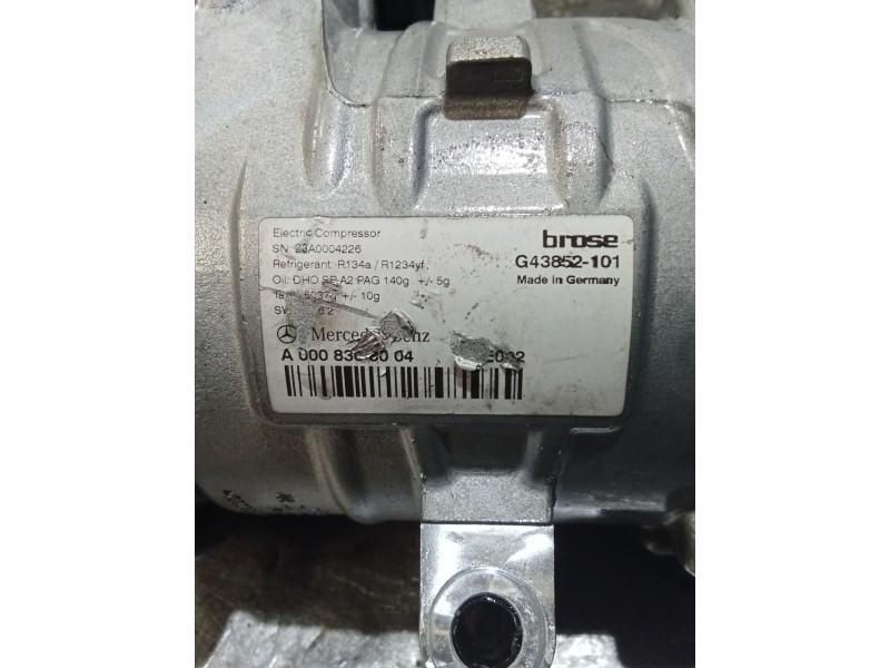 Recambio de compresor aire acondicionado para mercedes-benz clase c (w206) c 200 d (206.003) referencia OEM IAM A0008308004 G438