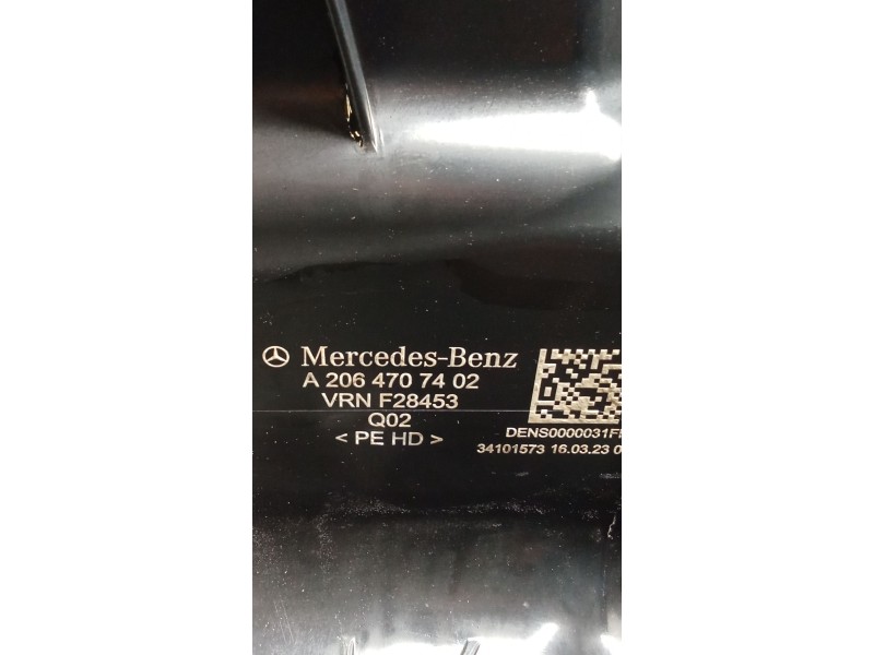 Recambio de deposito combustible para mercedes-benz clase c (w206) c 200 d (206.003) referencia OEM IAM A0994713600 A2064707402 
