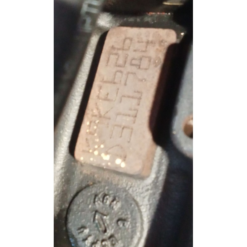 Recambio de motor completo para dacia dokker furgoneta/monovolumen 1.5 dci (feaj) referencia OEM IAM K9K E626 BOSCH DE11784