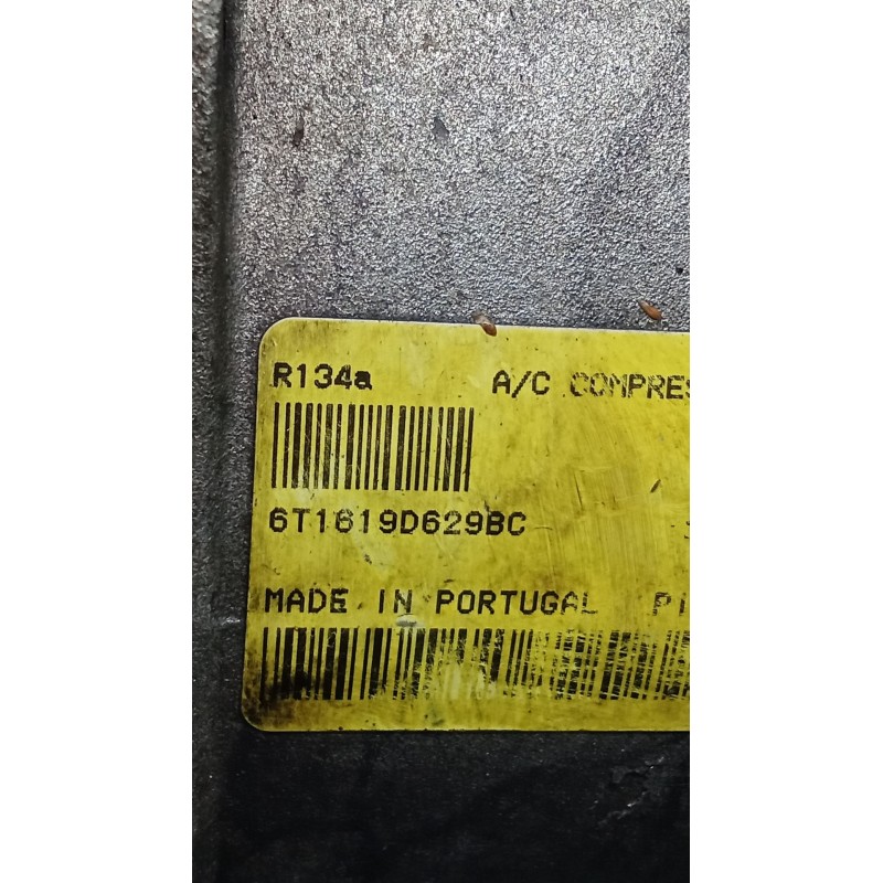 Recambio de compresor aire acondicionado para ford transit connect (p65_, p70_, p80_) 1.8 di referencia OEM IAM 6T1619D629BC  08