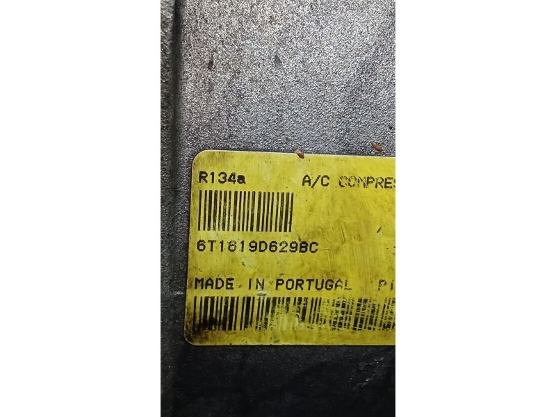 Recambio de compresor aire acondicionado para ford transit connect (p65_, p70_, p80_) 1.8 di referencia OEM IAM 6T1619D629BC  08