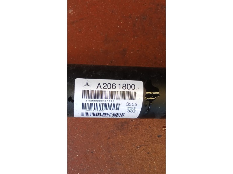 Recambio de transmision central para mercedes-benz clase c (w206) c 200 d (206.003) referencia OEM IAM A2061800  21