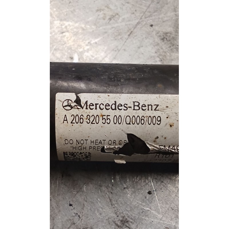 Recambio de amortiguador trasero derecho para mercedes-benz clase c (w206) c 200 d (206.003) referencia OEM IAM A2063205500  21