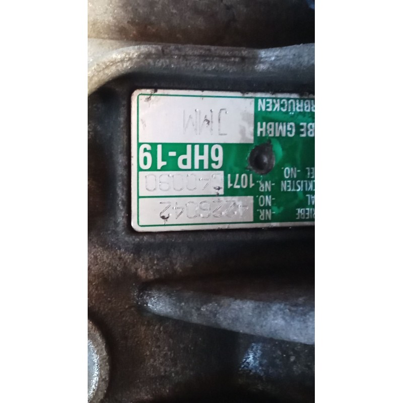 Recambio de caja cambios para audi a6 c6 (4f2) 3.2 fsi quattro referencia OEM IAM 9HP19 AUTOMAT JMM 4226042 040090