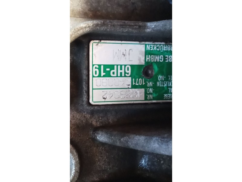 Recambio de caja cambios para audi a6 c6 (4f2) 3.2 fsi quattro referencia OEM IAM 9HP19 AUTOMAT JMM 4226042 040090