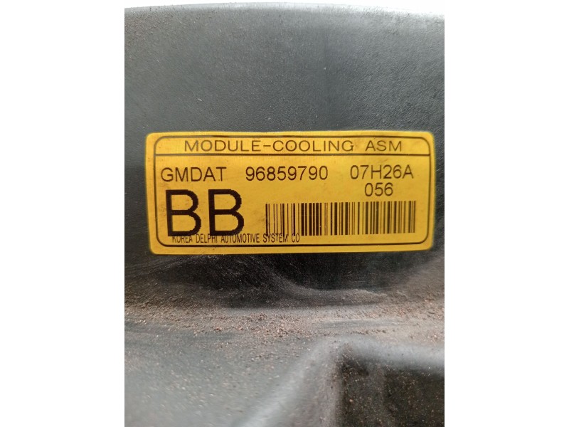 Recambio de electroventilador para chevrolet epica (kl1_) 2.0 d referencia OEM IAM 96859790 F00S3A2367 
