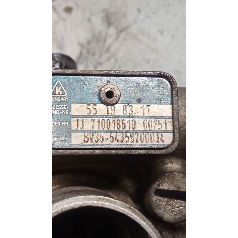 Recambio de turbocompresor para fiat linea (323_, 110_) 1.3 d multijet (323axb11, 323axb1a) referencia OEM IAM 55198317 BV355435