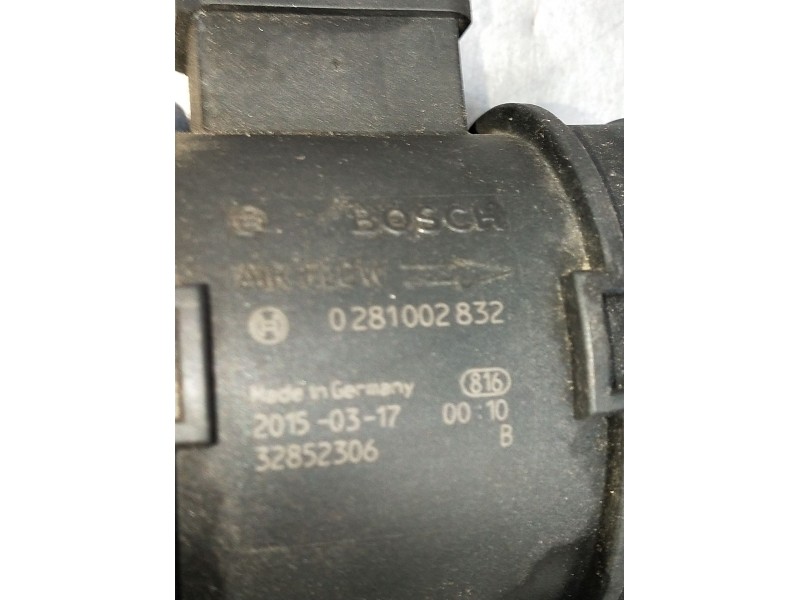 Recambio de caudalimetro para opel astra h gtc (a04) 1.7 cdti (l08) referencia OEM IAM 0281002832 32852306 2007