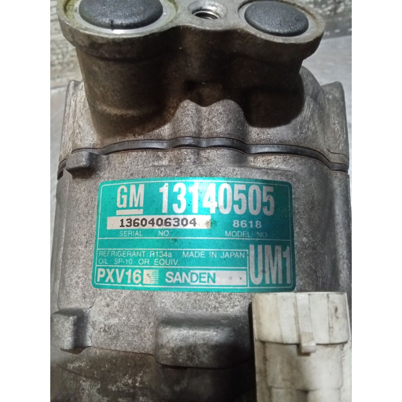 Recambio de compresor aire acondicionado para opel vectra c gts (z02) 2.2 dti 16v (f68) referencia OEM IAM 13140505 8618 