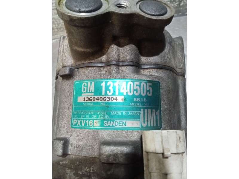 Recambio de compresor aire acondicionado para opel vectra c gts (z02) 2.2 dti 16v (f68) referencia OEM IAM 13140505 8618 