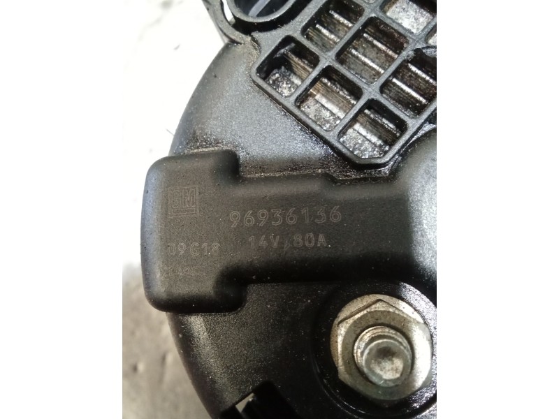 Recambio de alternador para chevrolet aveo / kalos hatchback (t250, t255) 1.2 referencia OEM IAM 96936136  
