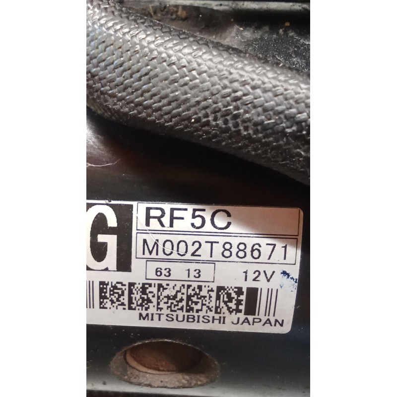 Recambio de motor arranque para mazda 5 (cr) 2.0 cd (cr19) referencia OEM IAM M002T88671  