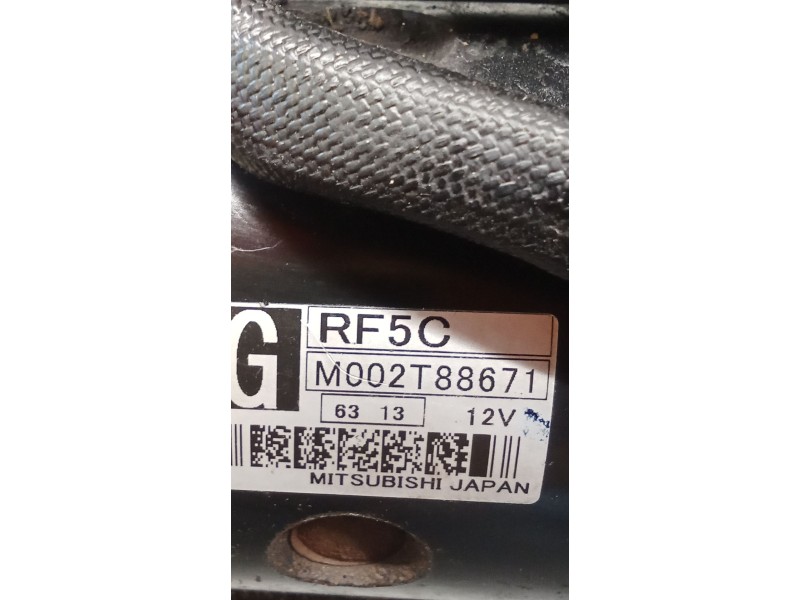Recambio de motor arranque para mazda 5 (cr) 2.0 cd (cr19) referencia OEM IAM M002T88671  