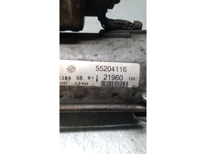 Recambio de motor arranque para fiat linea (323_, 110_) 1.3 d multijet (323axb11, 323axb1a) referencia OEM IAM 55204116  07