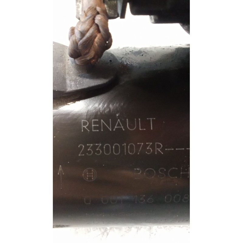 Recambio de motor arranque para renault megane iii grandtour (kz0/1) 1.5 dci (kz09, kz0d, kz1g, kz29, kz14, kz1w, kz10, kz1f,...