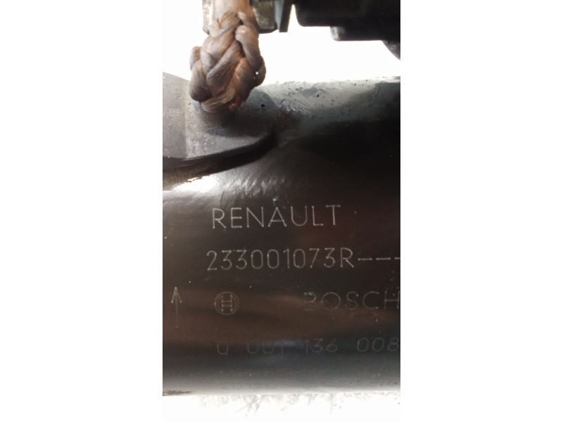 Recambio de motor arranque para renault megane iii grandtour (kz0/1) 1.5 dci (kz09, kz0d, kz1g, kz29, kz14, kz1w, kz10, kz1f,...