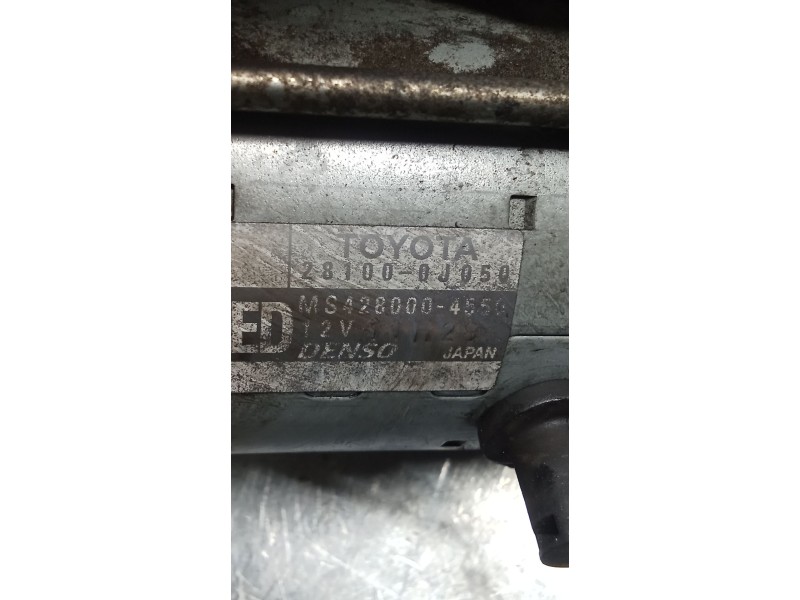 Recambio de motor arranque para toyota yaris (_p9_) 1.3 vvt-i (scp90_) referencia OEM IAM 281000J050 MS4280004550 05