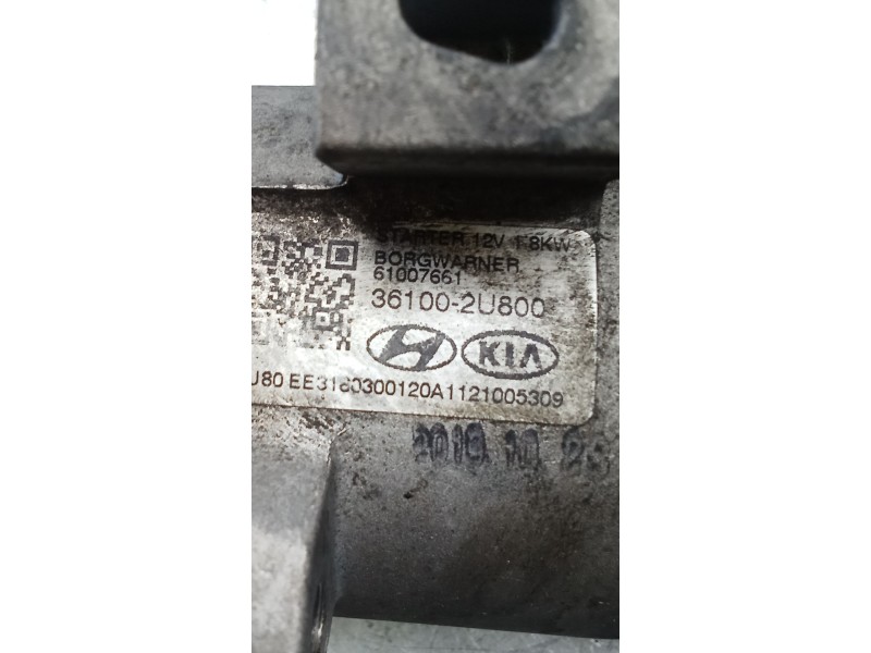 Recambio de motor arranque para kia ceed tourer (cd) 1.6 crdi 115 referencia OEM IAM 361002U800  