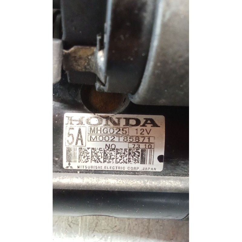 Recambio de motor arranque para honda civic viii hatchback (fn, fk) 2.2 ctdi (fk3) referencia OEM IAM M002T85871  