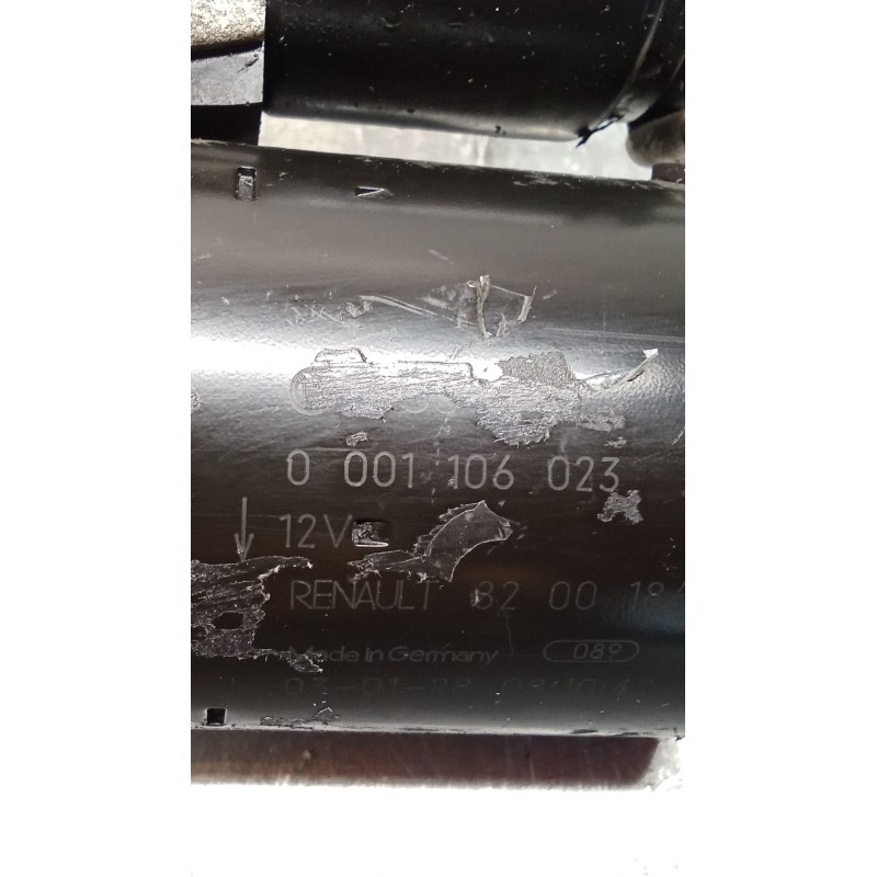 Recambio de motor arranque para renault laguna ii (bg0/1_) 2.0 16v (bg00, bg0k, bg0p, bg0w) referencia OEM IAM 0001106023 820018