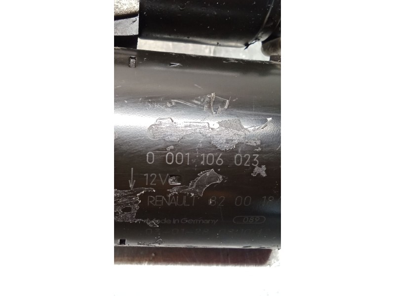 Recambio de motor arranque para renault laguna ii (bg0/1_) 2.0 16v (bg00, bg0k, bg0p, bg0w) referencia OEM IAM 0001106023 820018