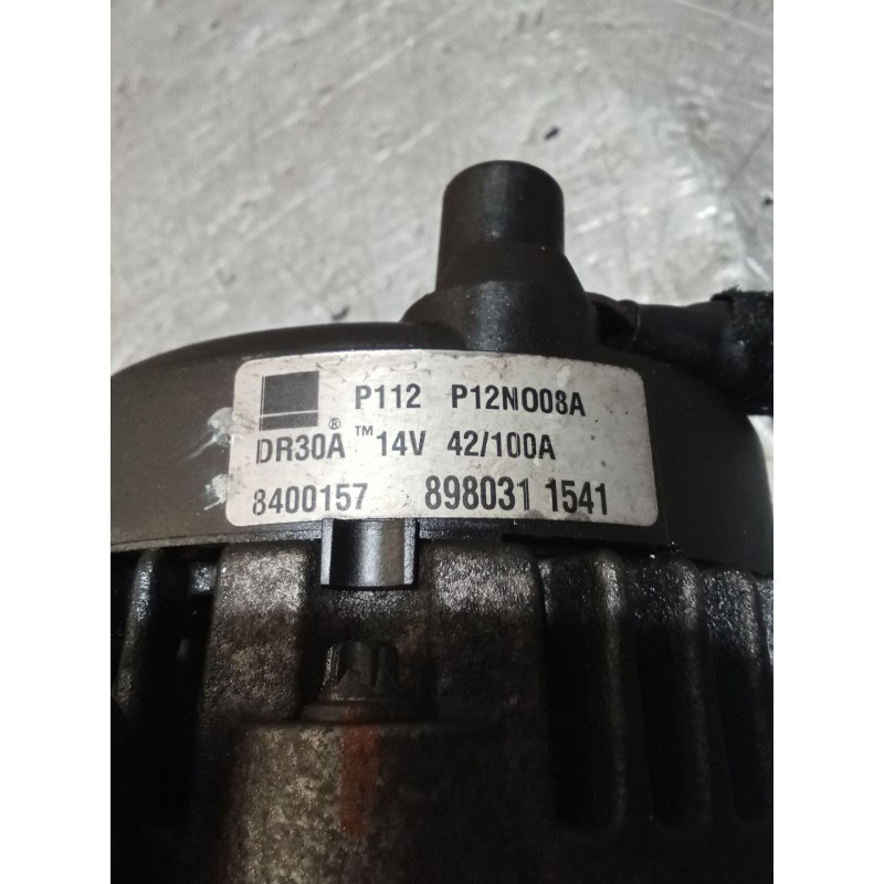 Recambio de alternador para opel astra h gtc (a04) 1.7 cdti (l08) referencia OEM IAM 8980311541 8400157 07
