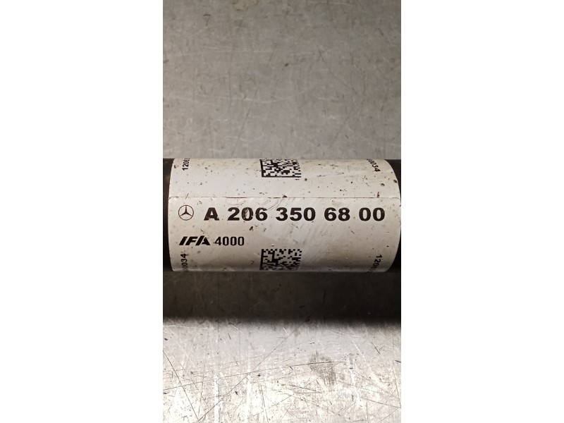 Recambio de transmision trasera izquierda para mercedes-benz clase c (w206) c 200 d (206.003) referencia OEM IAM A2063506800  21