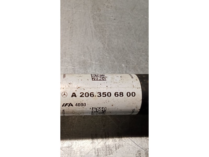 Recambio de transmision trasera derecha para mercedes-benz clase c (w206) c 200 d (206.003) referencia OEM IAM A2063506800  21