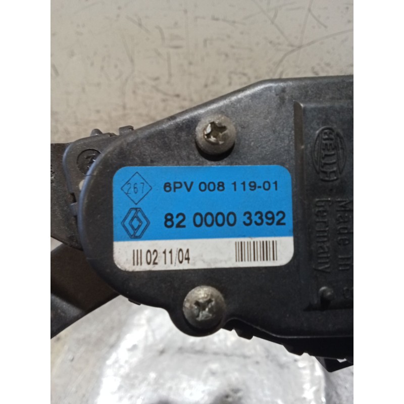 Recambio de potenciometro pedal para renault laguna ii (bg0/1_) 2.0 16v (bg00, bg0k, bg0p, bg0w) referencia OEM IAM 6PV00811901 