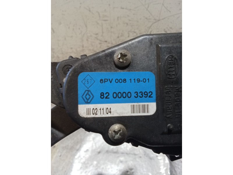 Recambio de potenciometro pedal para renault laguna ii (bg0/1_) 2.0 16v (bg00, bg0k, bg0p, bg0w) referencia OEM IAM 6PV00811901 