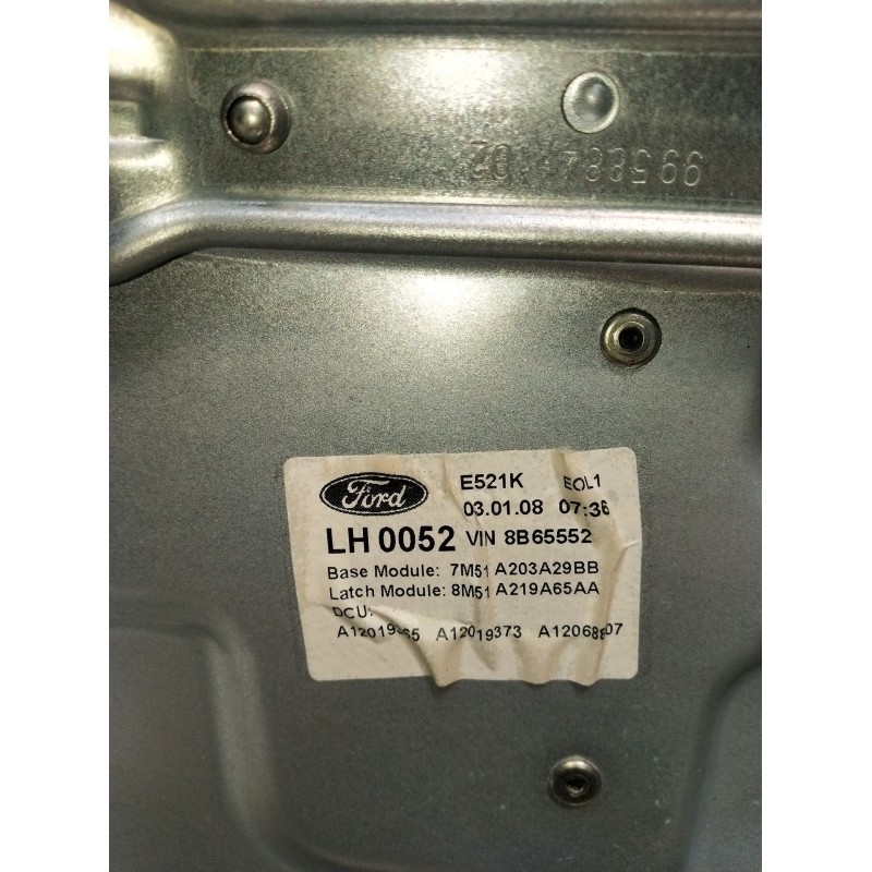 Recambio de elevalunas delantero izquierdo para ford focus ii (da_, hcp, dp) 1.6 tdci referencia OEM IAM 7M51A203A29BB 5P 2005