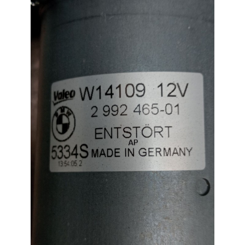 Recambio de motor limpia delantero para bmw x1 (e84) sdrive 18 d referencia OEM IAM W14109 299246501 5334S 2009
