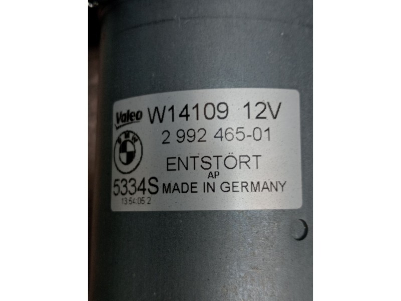 Recambio de motor limpia delantero para bmw x1 (e84) sdrive 18 d referencia OEM IAM W14109 299246501 5334S 2009