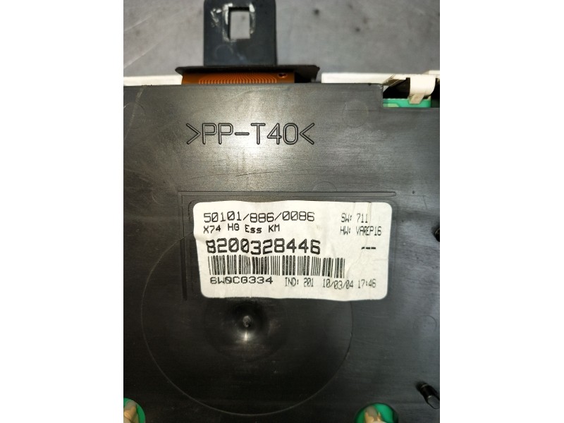 Recambio de cuadro instrumentos para renault laguna ii (bg0/1_) 2.0 16v (bg00, bg0k, bg0p, bg0w) referencia OEM IAM 8200328446 8