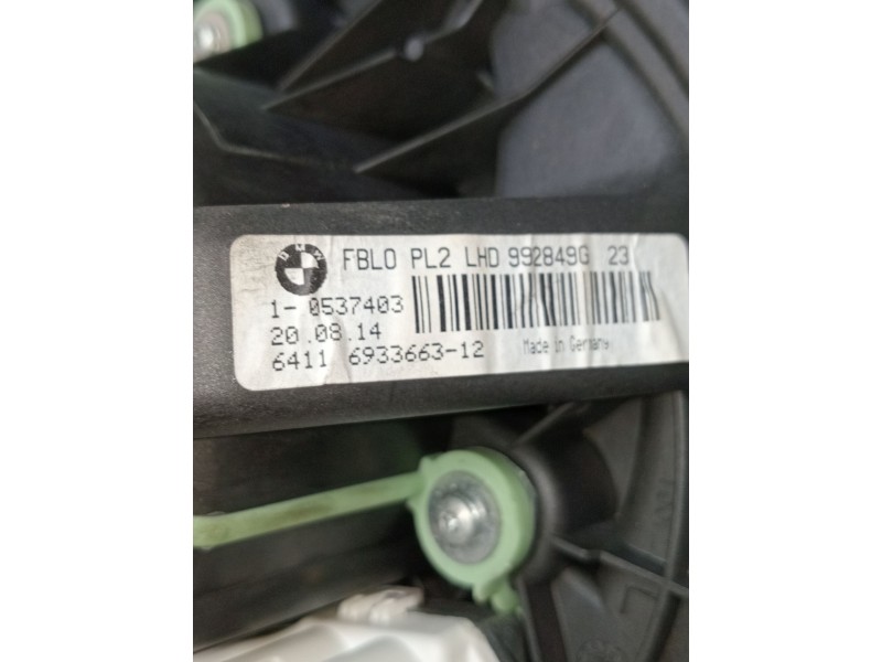 Recambio de motor calefaccion para bmw x1 (e84) sdrive 18 d referencia OEM IAM T1021327UC 6411693366312 992849G 2009